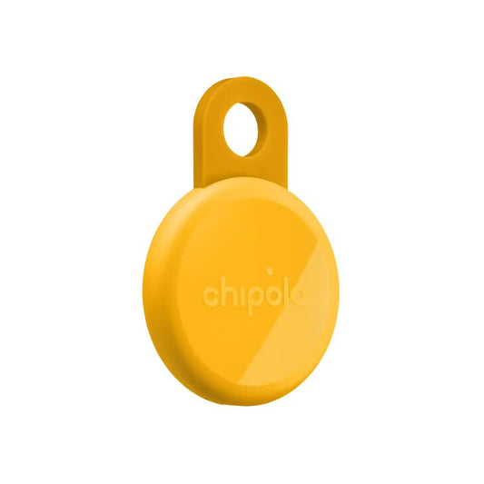 Tracker reincarcabil Chipolo LOOP, compatibil Find My, Galben