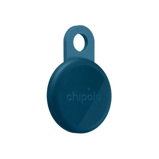 Tracker reincarcabil Chipolo LOOP, compatibil Find My, Bleumarin