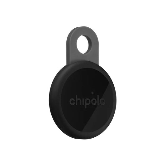 Tracker reincarcabil Chipolo LOOP, compatibil Find My, Negru