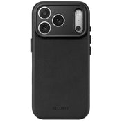 Husa de protectie DECODED pentru iPhone 18 Pro Max, Piele, Negru