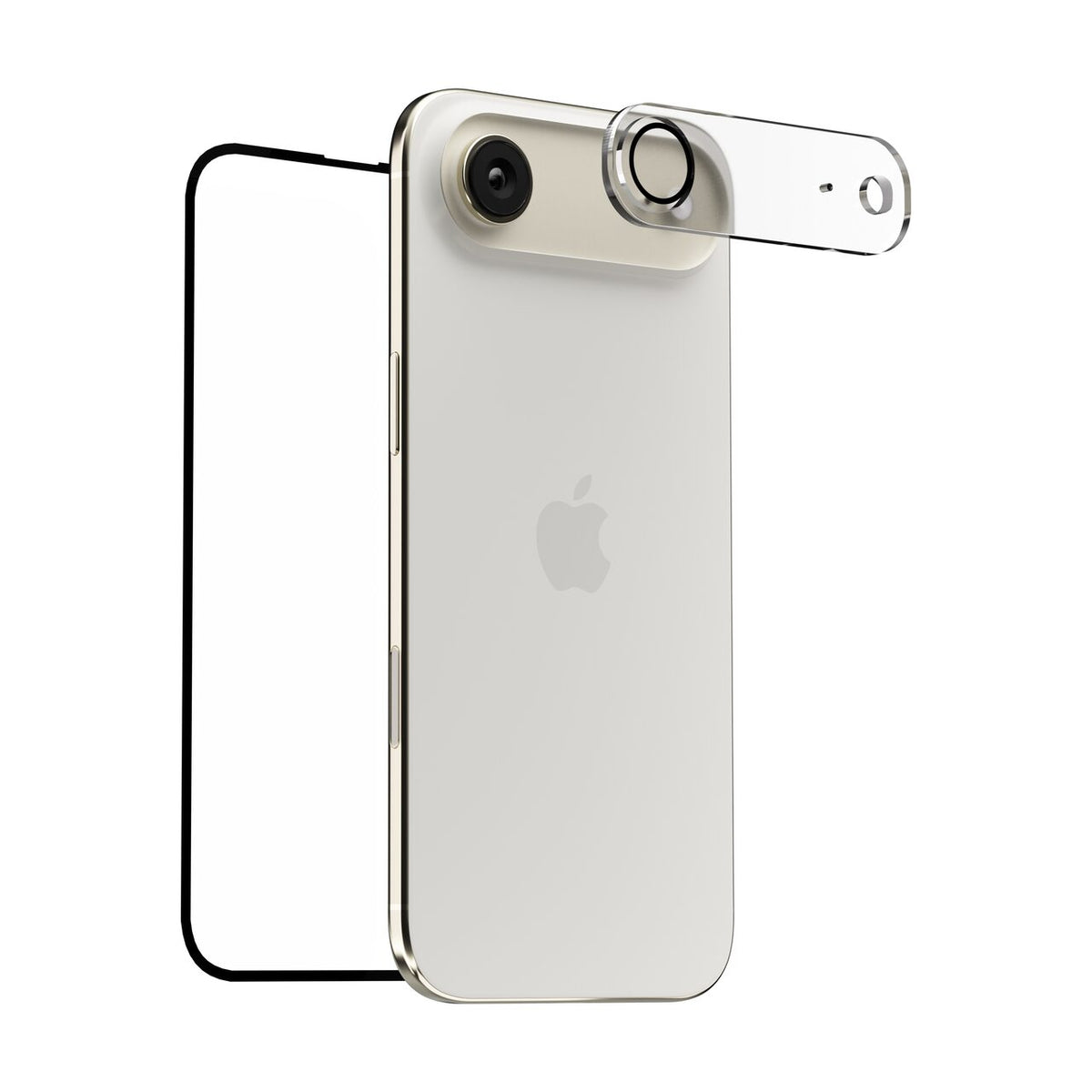Pachet: Folie de protectie pentru ecran si folie de camera foto NOA pentru iPhone Air