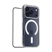 Pachet: Folie de protectie pentru ecran si husa transaprenta NOA pentru iPhone 17 Pro