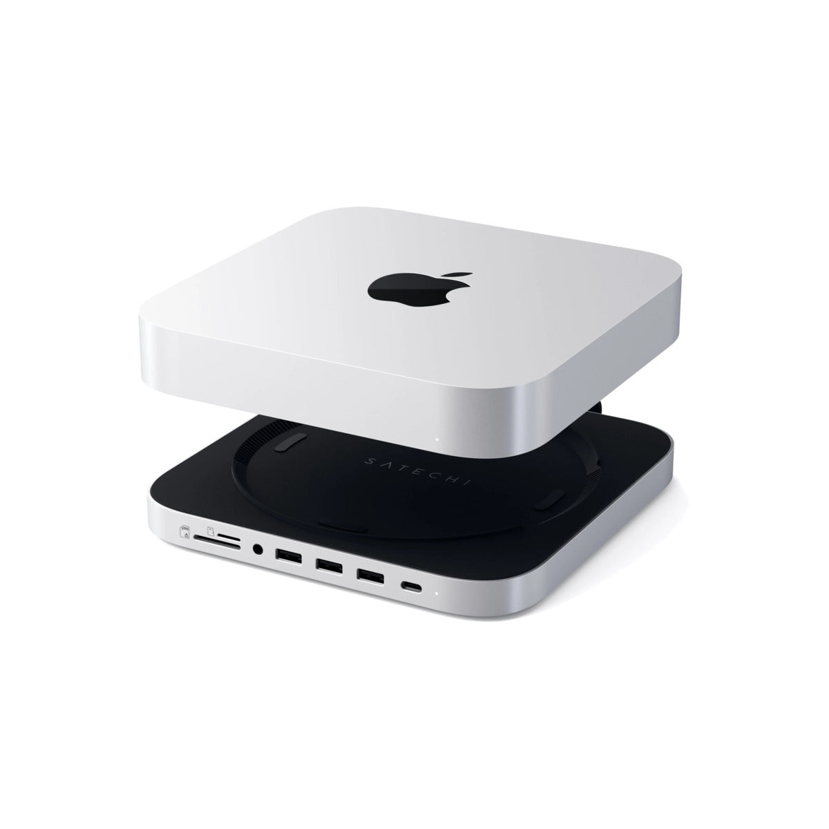 Stand și hub pentru Mac Mini / Studio cu carcasă SSD NVMe - iSTYLE RO