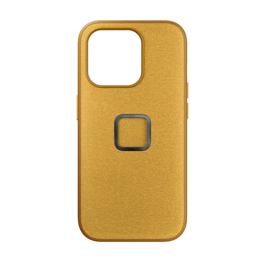 Husa de protectie Peak Design Mobile Everyday Fabric pentru iPhone 15 Pro, Sun - iSTYLE RO