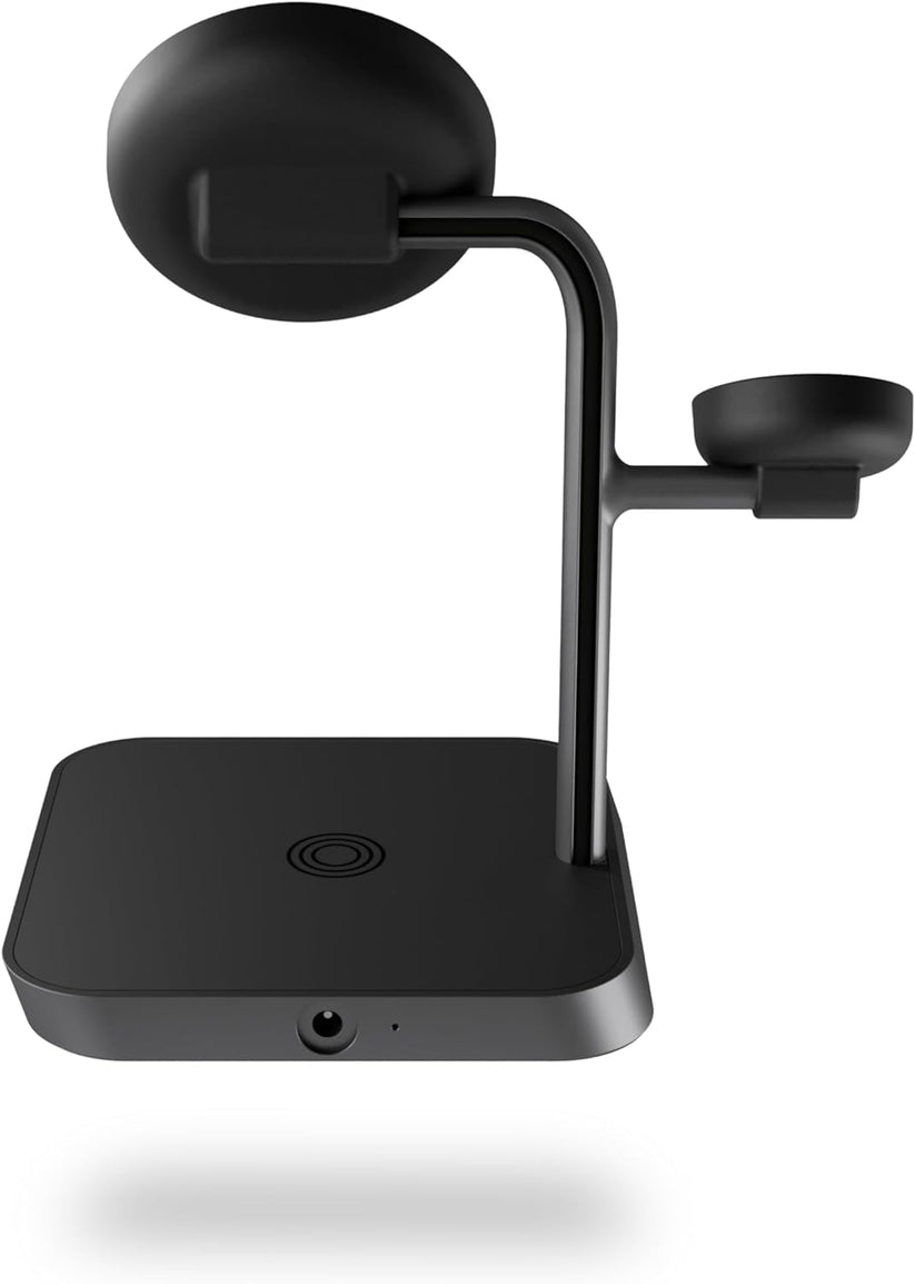Incarcator wireless 3 in 1, Zens Office Charger Pro 3, 25W, Negru - iSTYLE RO