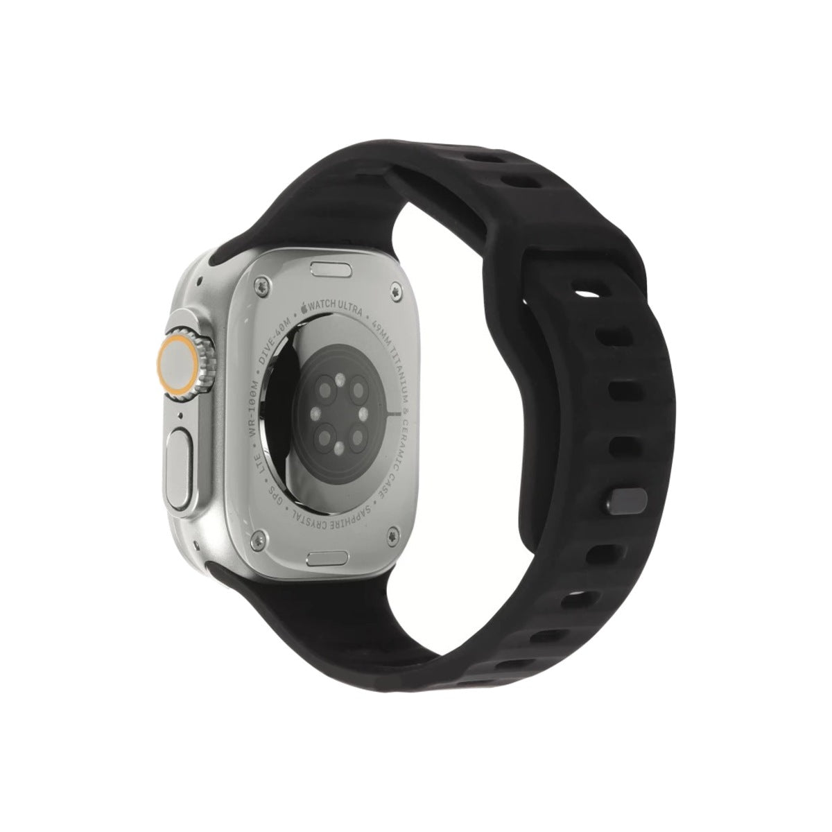 Curea Mobile Origin Strap pentru Apple Watch 49mm, Negru - iSTYLE RO