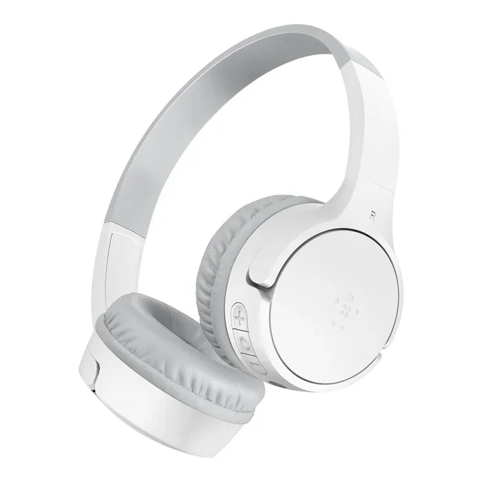 Casti On-Ear pentru copii Belkin Soundform Mini, Alb - iSTYLE RO