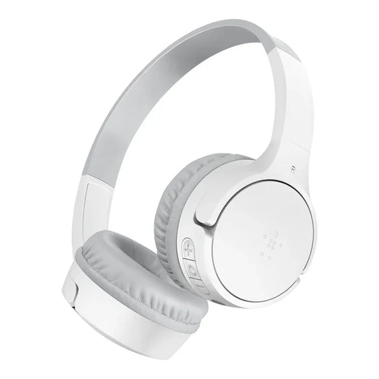Casti On-Ear pentru copii Belkin Soundform Mini, Alb - iSTYLE RO