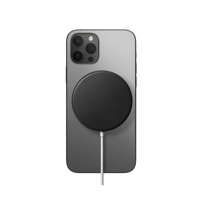Husa de protectie Nomad pentru Apple MagSafe, Piele, Negru - iSTYLE RO