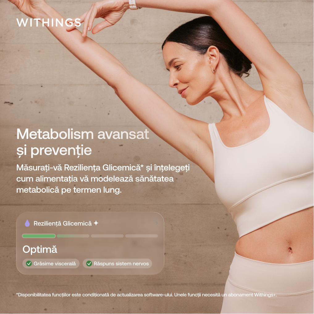 Cântar inteligent Withings BodyScan 2, Negru