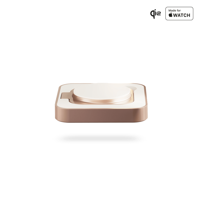 Incarcator magnetic de noptiera ZENS Pro 2, Alb/Roz - iSTYLE RO