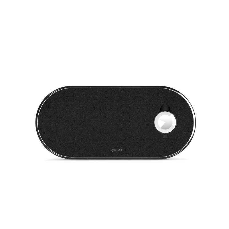 Statie de incarcare Epico Wireless 3in1 black, Space grey - iSTYLE RO