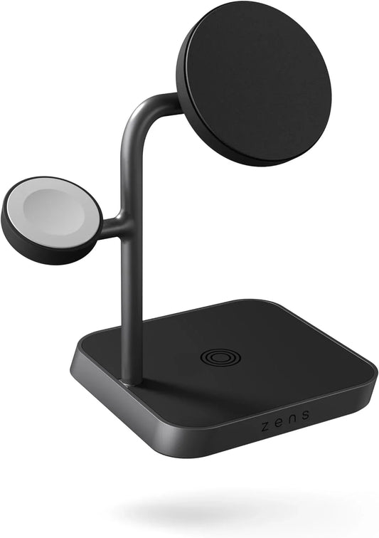 Incarcator wireless 3 in 1, Zens Office Charger Pro 3, 25W, Negru - iSTYLE RO