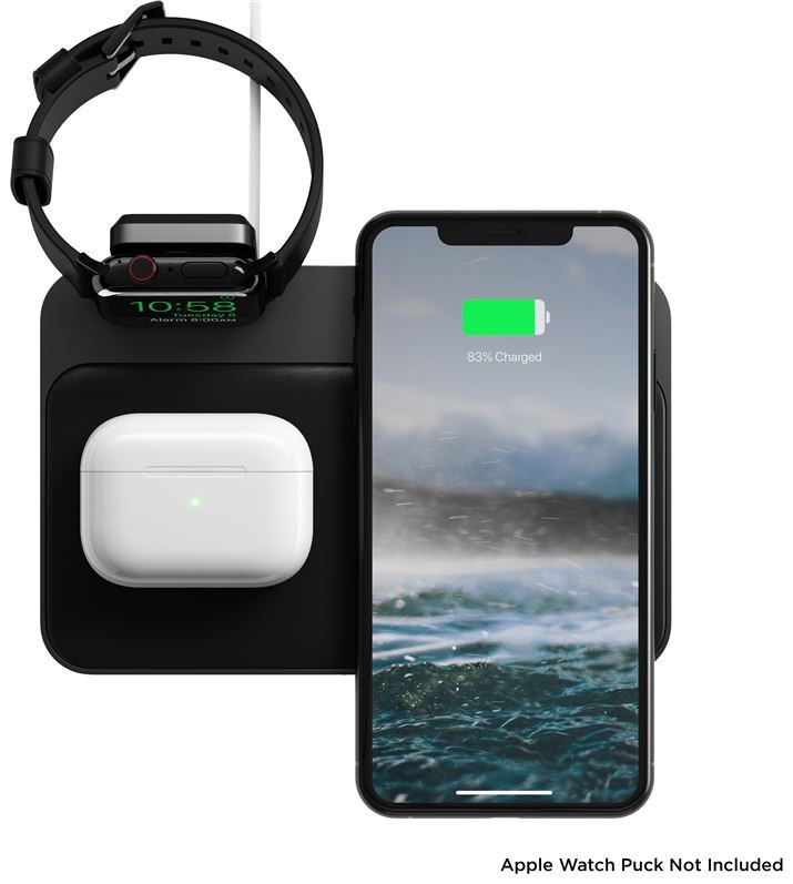 Statie de incarcare Nomad pentru Apple Watch V2, Negru - iSTYLE RO