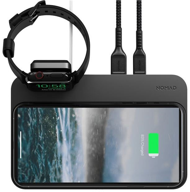 Statie de incarcare Nomad pentru Apple Watch V2, Negru - iSTYLE RO