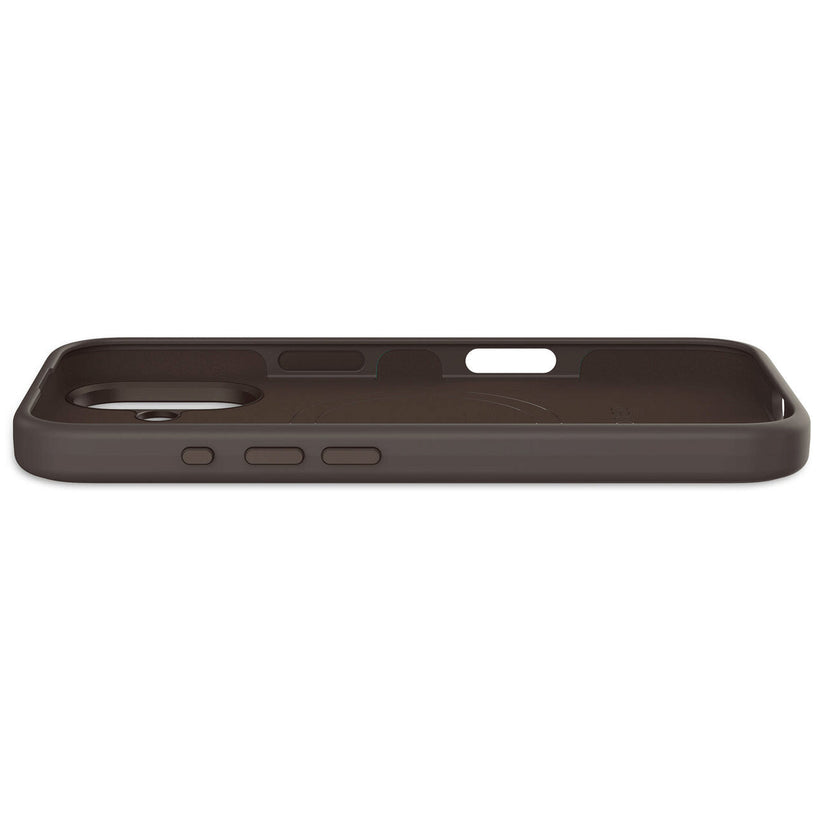 Husa de protectie DECODED din silicon pentru iPhone 16, Maro - iSTYLE RO