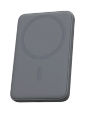 Baterie externa, Powerbank AUKEY 5000 mAh MagSafe – incarcare wireless 15 W + PD 20 W, compact & magnetic, Storm Grey