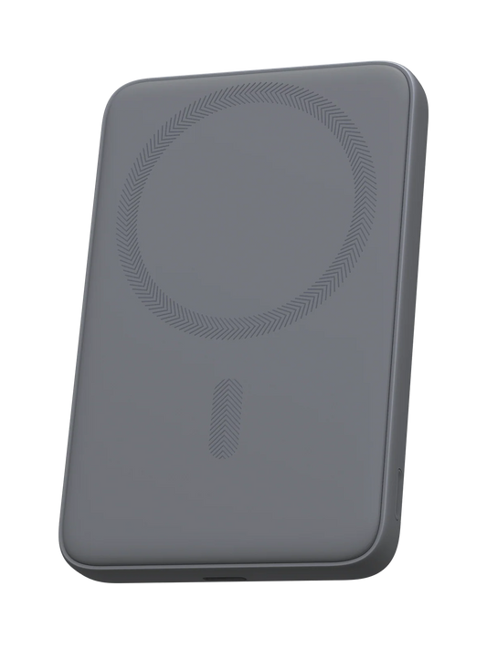 Baterie externa AUKEY 5000mAh MagSafe Power Bank Storm Gray - iSTYLE.ro