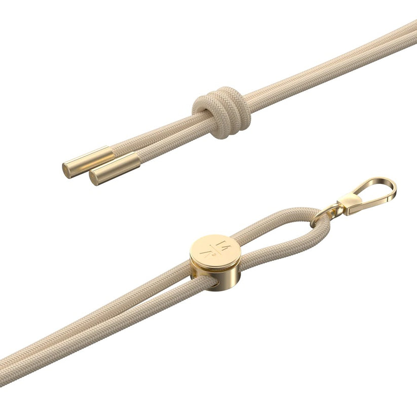 Curea SwitchEasy MAGEASY Wrist strap 6mm + strap card Bej - iSTYLE RO