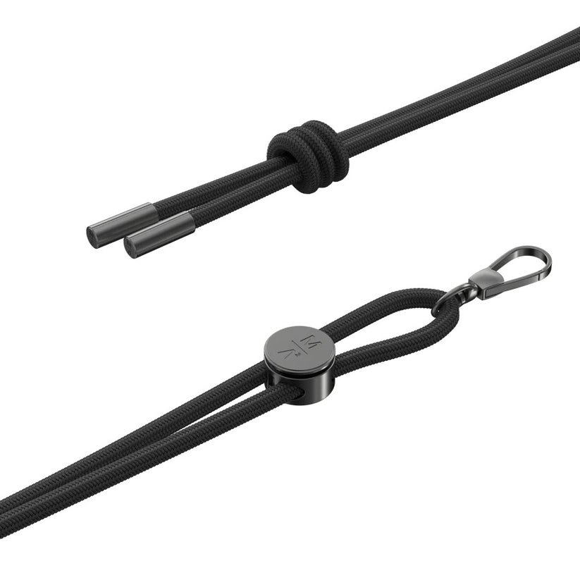 Curea SwitchEasy MAGEASY Wrist strap 6mm + strap card Negru - iSTYLE RO