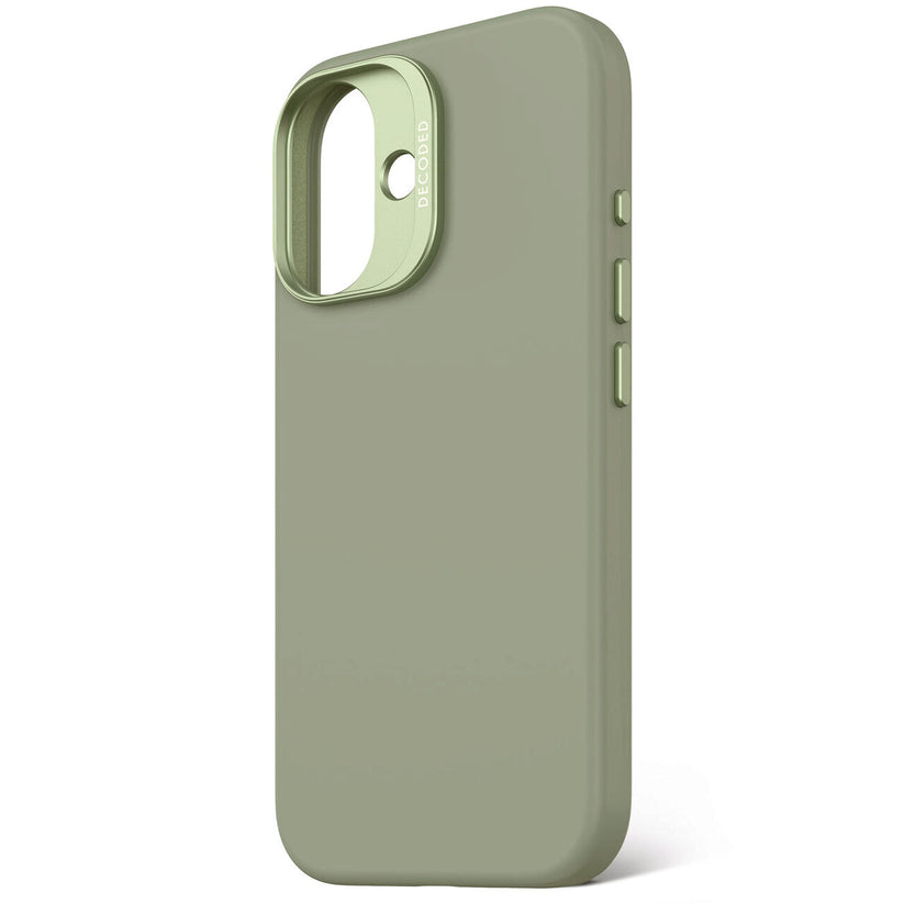 Husa de protectie DECODED din silicon pentru iPhone 16 Plus, Verde - iSTYLE RO