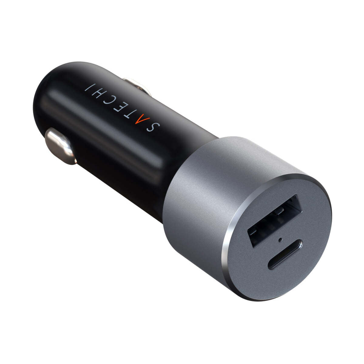 Incarcator auto Satechi 72W Type-C PD Car Charger - Space Gray - iSTYLE RO