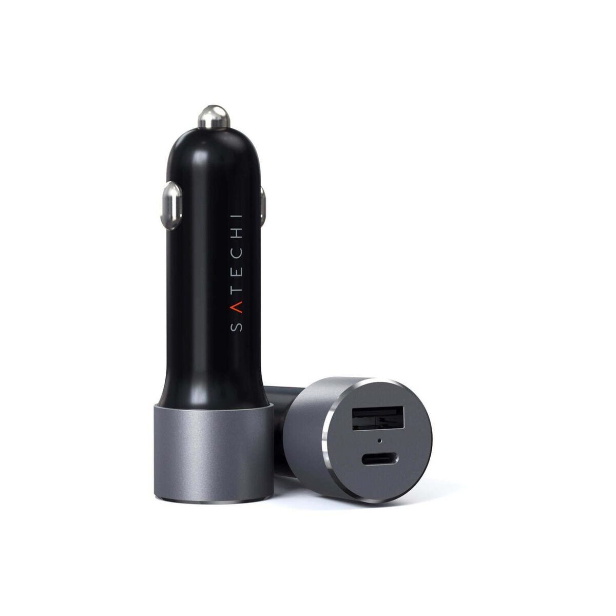 Incarcator auto Satechi 72W Type-C PD Car Charger - Space Gray - iSTYLE RO