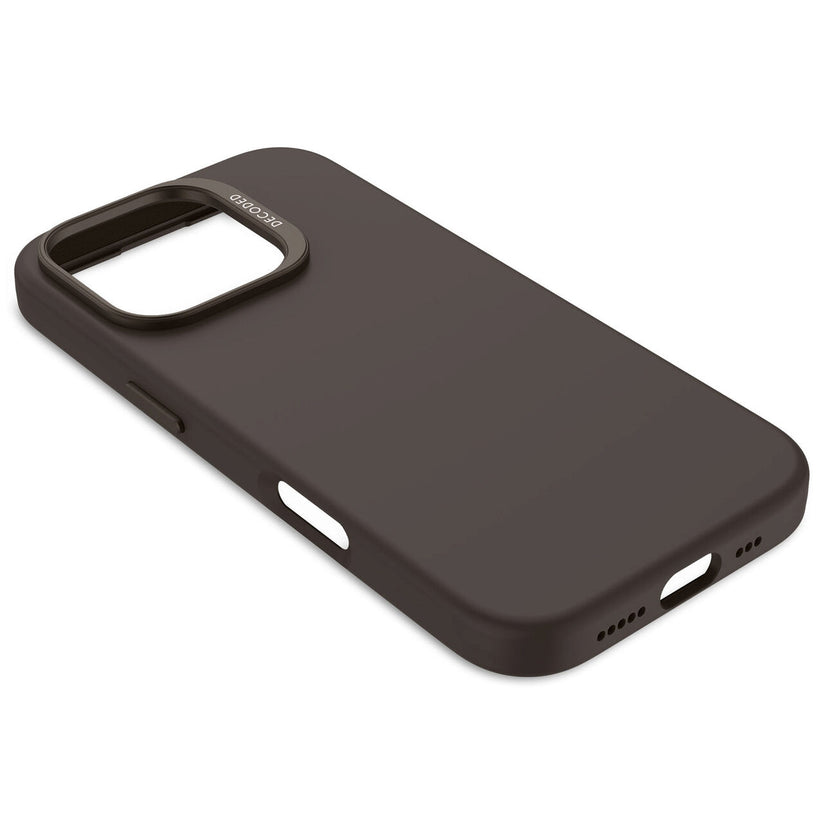 Husa de protectie DECODED din silicon pentru iPhone 16 Pro, Maro - iSTYLE RO