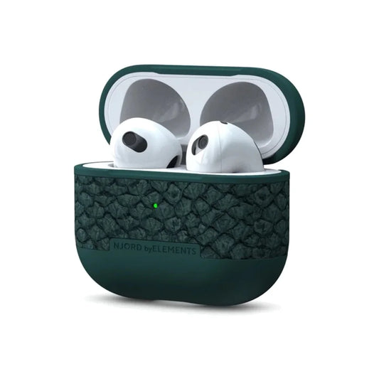 Husa de protectie Njord Jr pentru AirPods (gen.3), Verde - iSTYLE RO