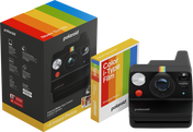 Pachet Camera Foto Instant Polaroid Now+ (gen.3) Negru + Hartie Foto - iSTYLE RO