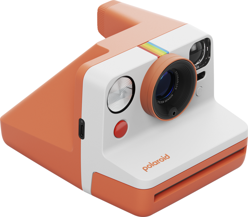 Camera Foto Instant Polaroid Now (gen.3), Portocaliu - iSTYLE RO