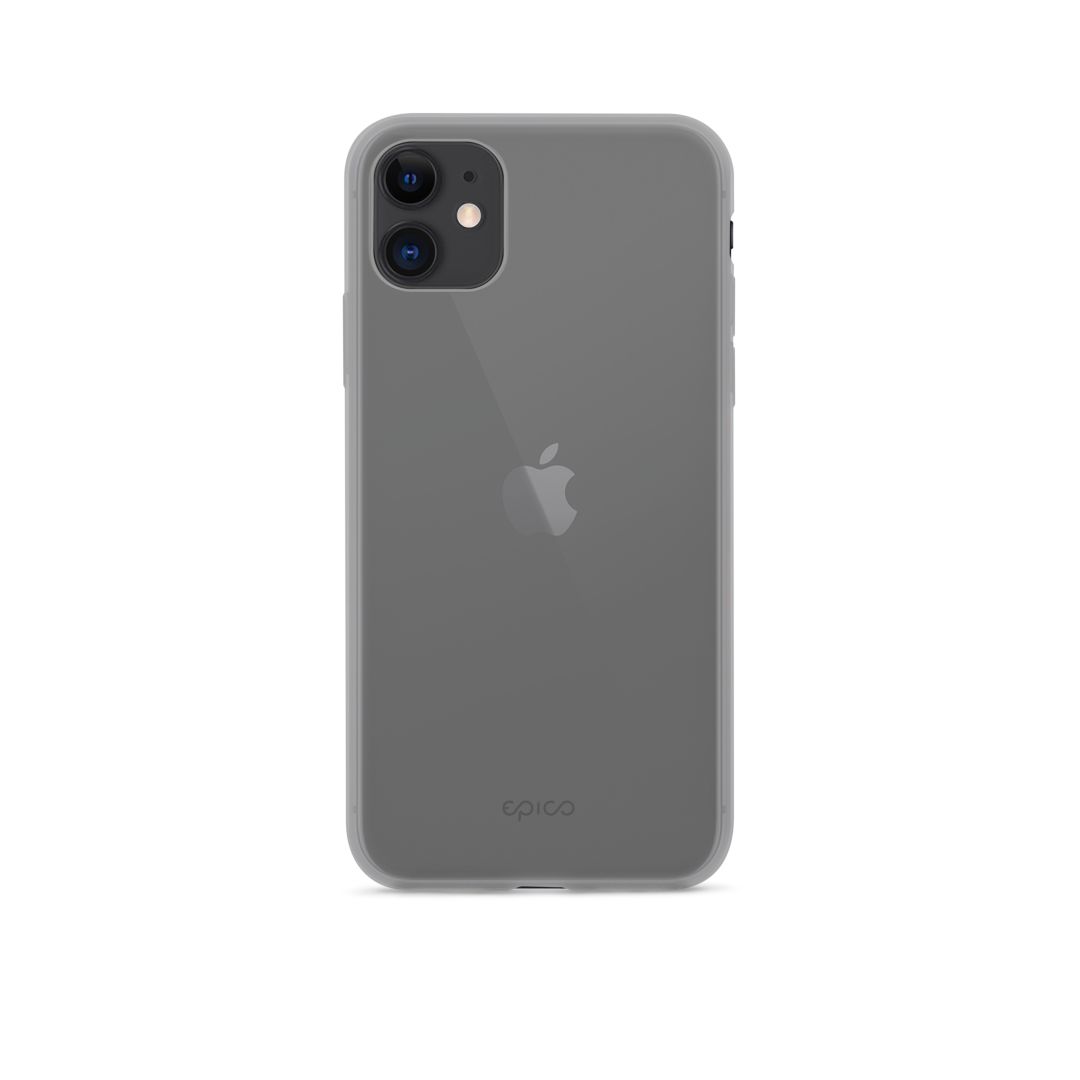 Husa de protectie Epico pentru iPhone XR Silicon, Negru Transparent - iSTYLE RO