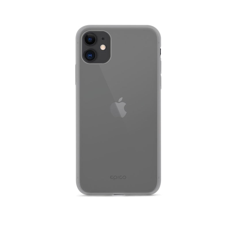 Husa de protectie Epico pentru iPhone XR Silicon, Negru Transparent - iSTYLE RO