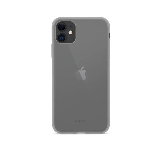 Husa de protectie Epico pentru iPhone 11 Silicon, Negru Transparent - iSTYLE RO