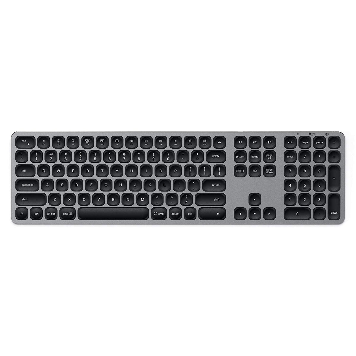 Tastatura Wireless Satechi, Aluminiu, Gri Spatial - iSTYLE RO