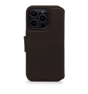 Husa de protectie Decoded cu portofel pentru iPhone 14 Pro Max, Piele, Maro - iSTYLE RO