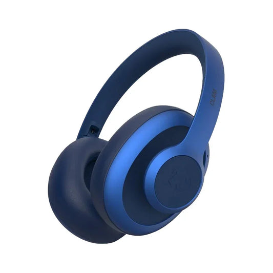 Casti Over-Ear Fresh 'n Rebel Clam Ace, Wireless, Bluetooth 5.3, Hybrid ANC, Multipoint, Autonomie 60 ore, Albastru - iSTYLE RO