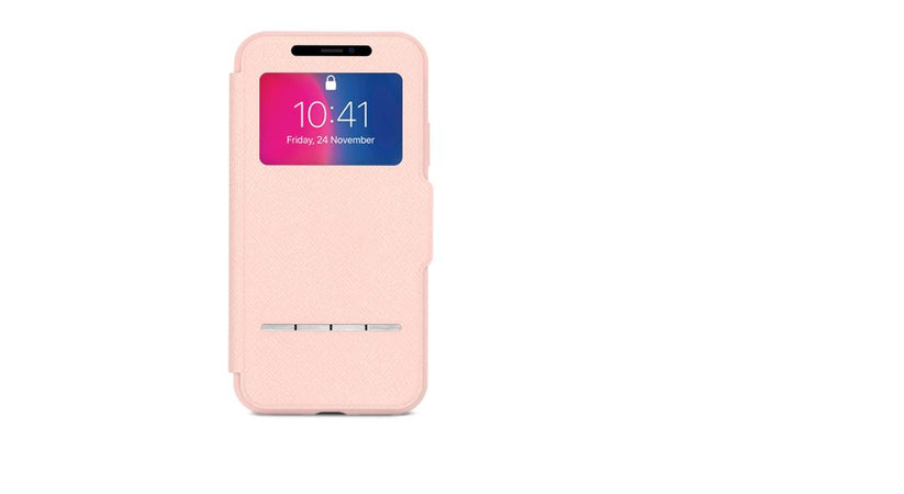 Husa de protectie Moshi SenseCover pentru iPhone X - Luna Pink - iSTYLE RO