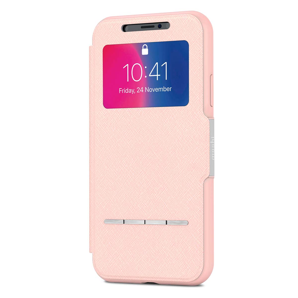 Husa de protectie Moshi SenseCover pentru iPhone X - Luna Pink - iSTYLE RO