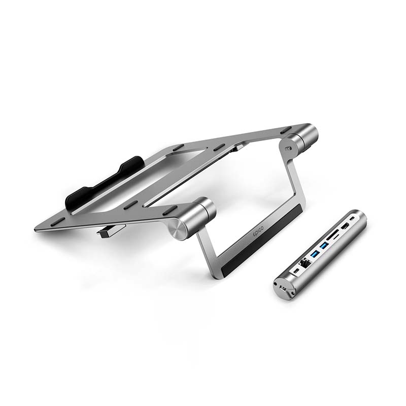 Hub USB-C multiport 8 în 1 cu suport pentru MacBook - iSTYLE RO