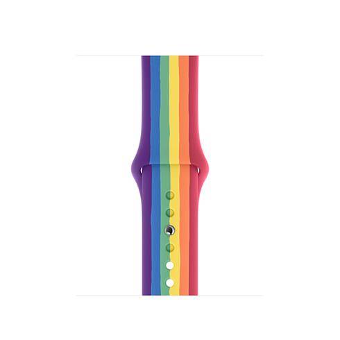 Curea Apple pentru Apple Watch 40mm Band:  Pride Edition Sport Band - Regular