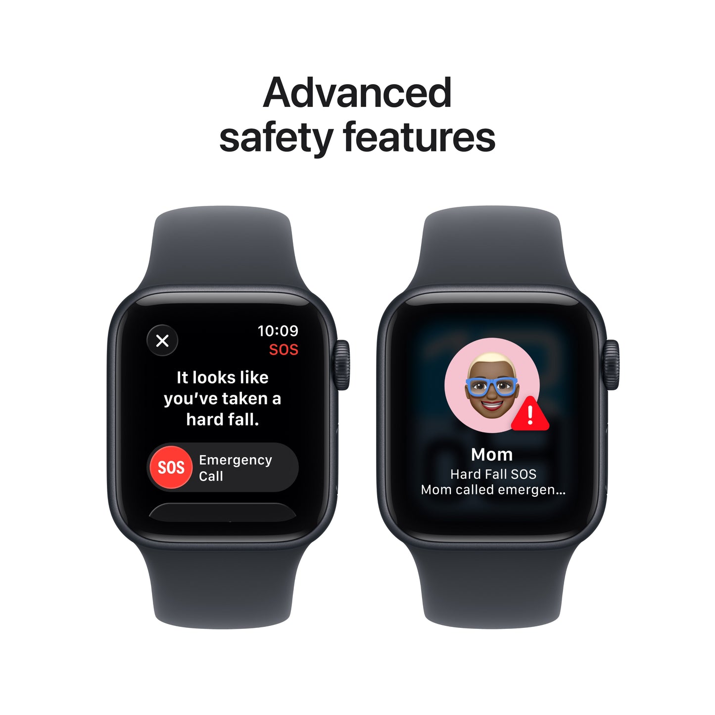 Apple Watch SE 3 GPS + Cellular 40mm Midnight Aluminium Case with Midnight Sport Band - S/M