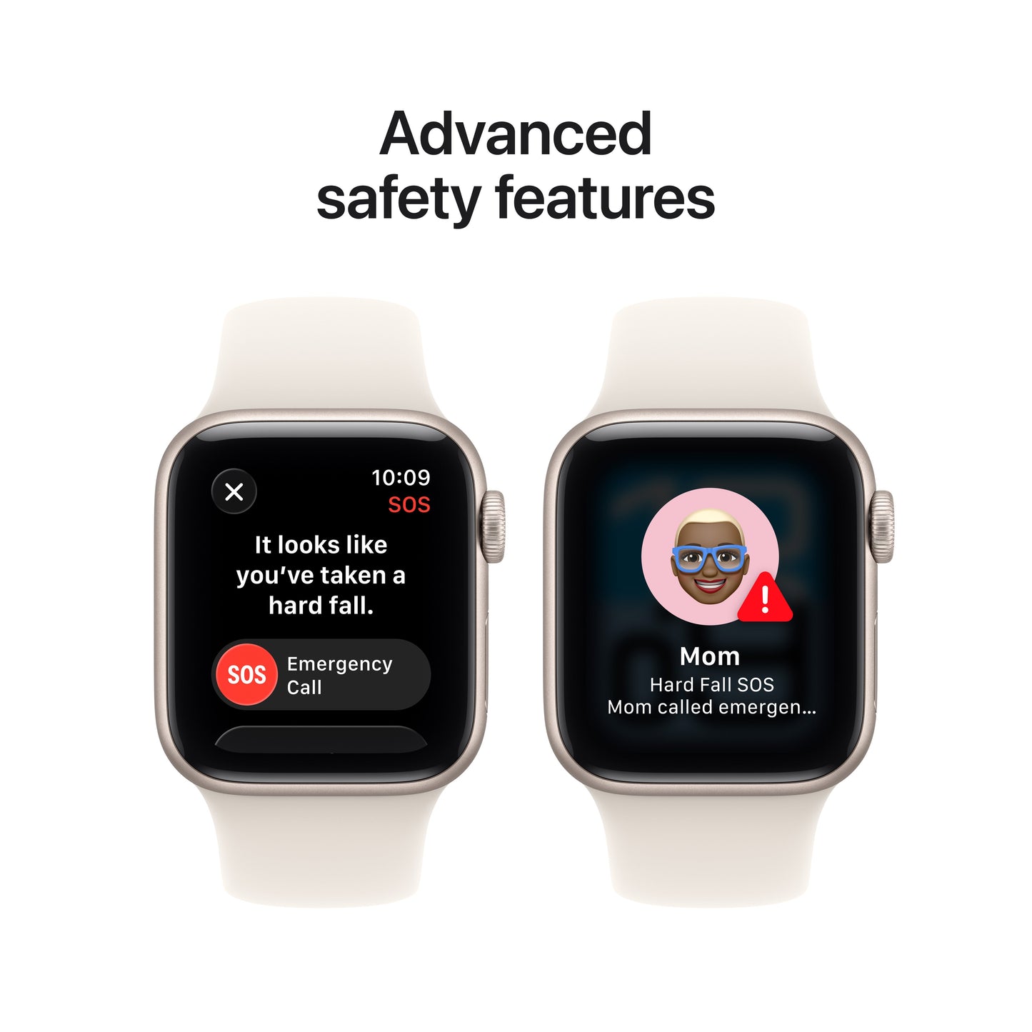 Apple Watch SE 3 GPS 40mm Starlight Aluminium Case with Starlight Sport Band - M/L
