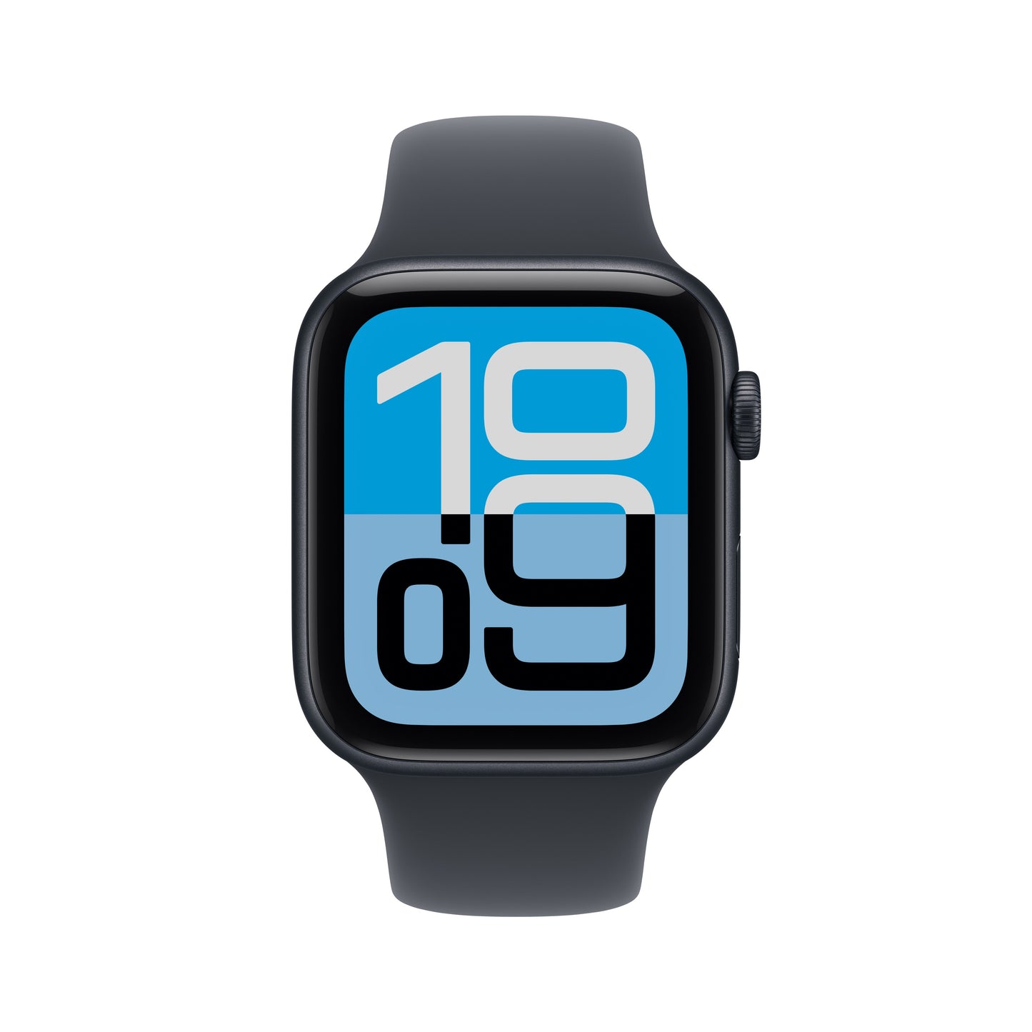 Apple Watch SE 3 GPS 44mm Midnight Aluminium Case with Midnight Sport Band - M/L