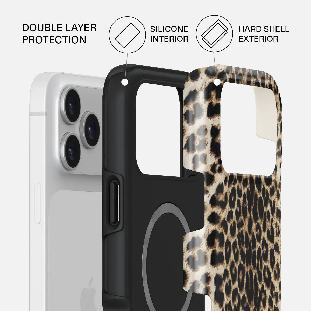 Husa de protectie BURGA pentru iPhone 17 Pro Max, Maro