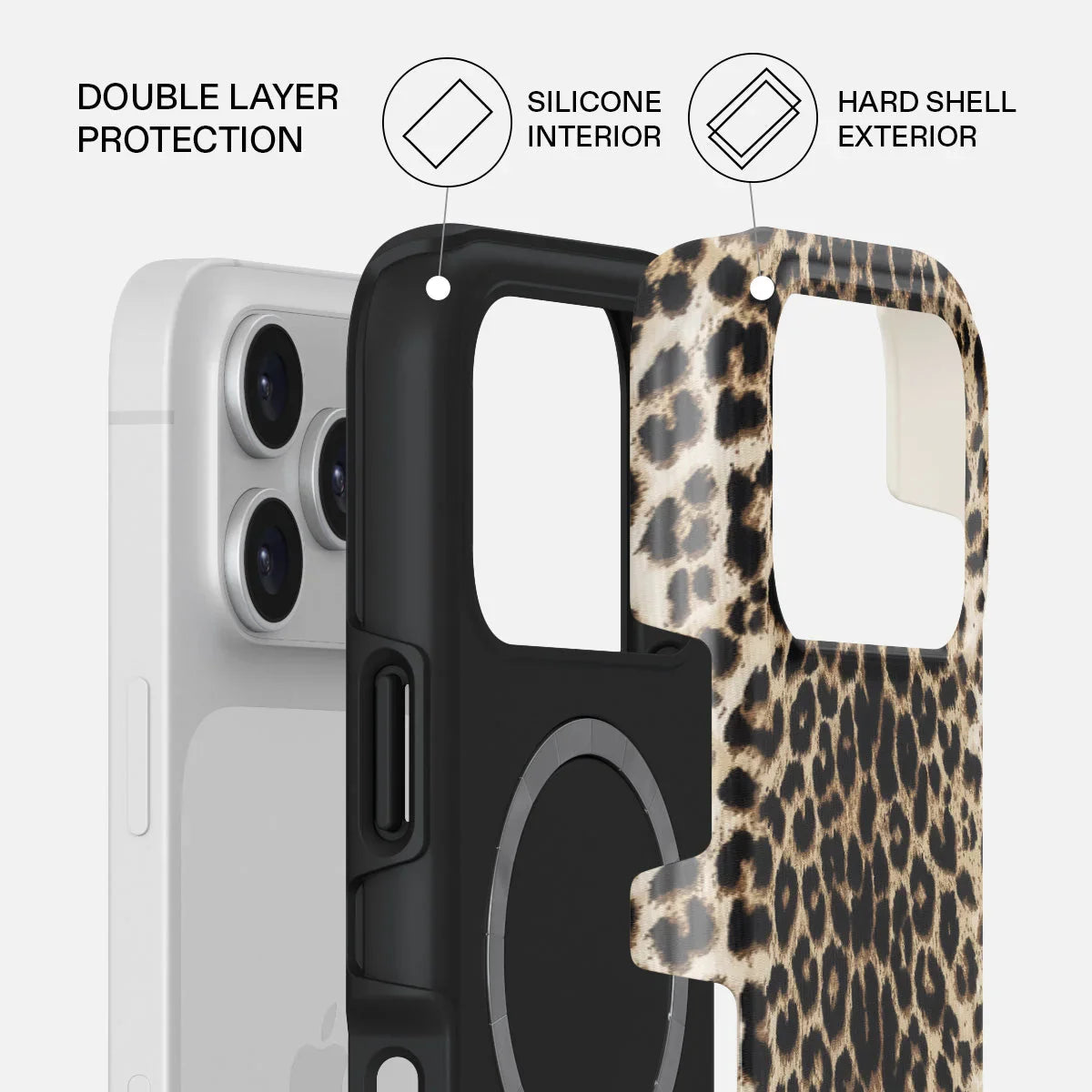 Husa de protectie BURGA pentru iPhone 17 Pro, Maro - iSTYLE.ro