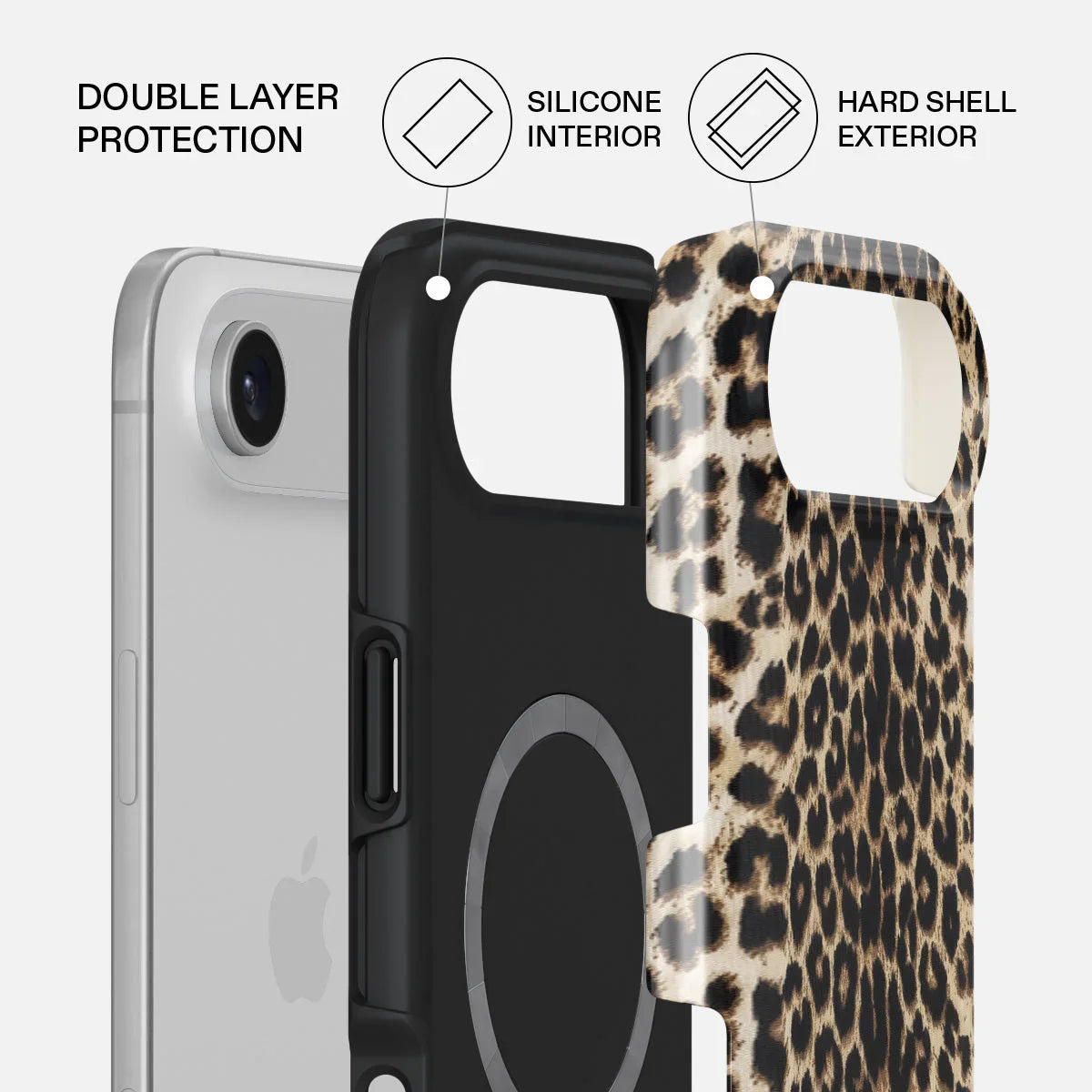 Husa de protectie BURGA pentru iPhone Air, Maro