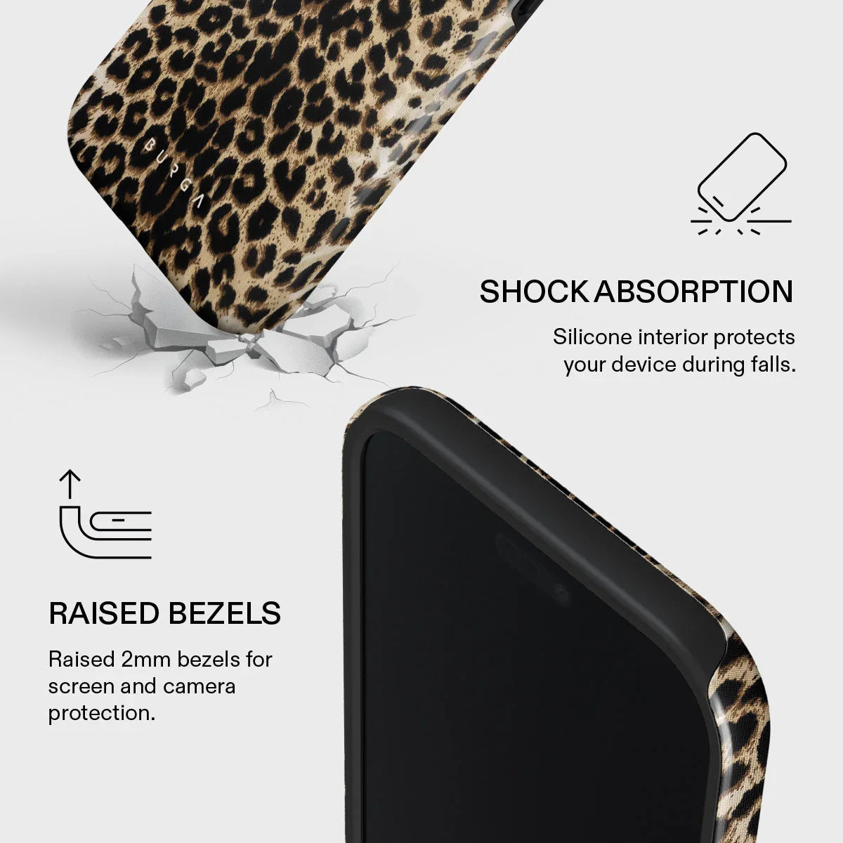 Husa de protectie BURGA pentru iPhone Air, Maro