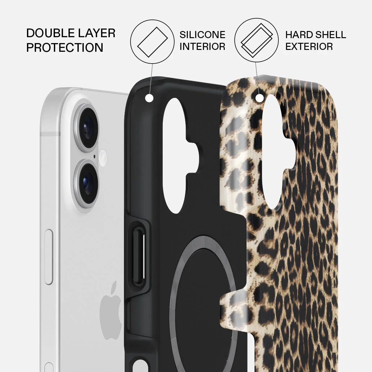 Husa de protectie BURGA pentru iPhone 17, Maro