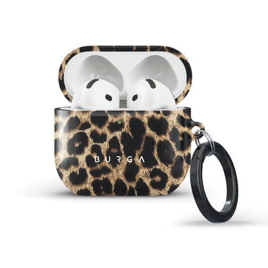 Husa de protectie BURGA pentru AirPods 4, Maro